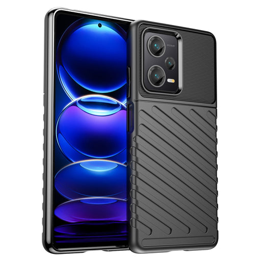 Кейс HQWear Thunder Case за Xiaomi Redmi Note 12 Pro + черен