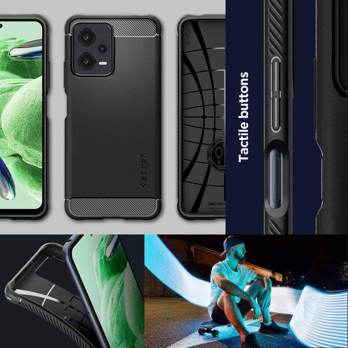 Кейс Spigen Rugged Armor за Xiaomi Redmi Note 12 5G