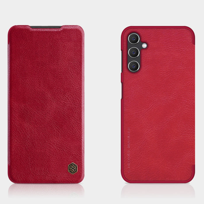 Кожен калъф Nillkin Qin Leather за Samsung