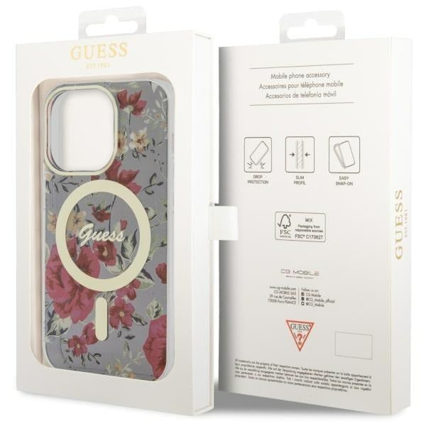 Кейс Guess GUHMP14LHCFWSA за iPhone 14 Pro 6.1’