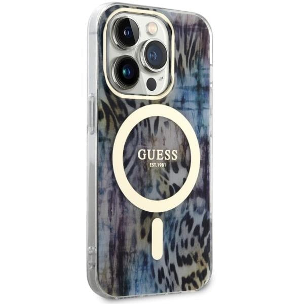 Кейс Guess GUHMP14LHLEOPWB за iPhone 14 Pro 6.1’