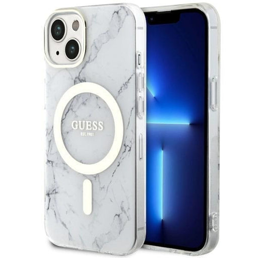 Кейс Guess GUHMP14SPCUMAH за iPhone 14 6.1’ бял