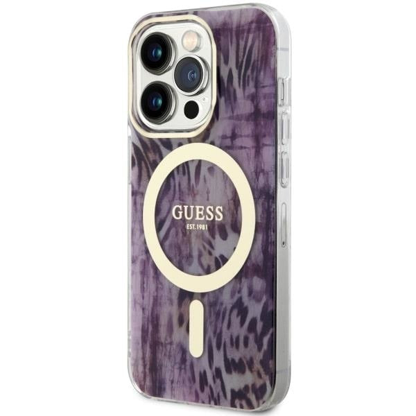 Кейс Guess GUHMP14XHLEOPWP за iPhone 14 Pro Max