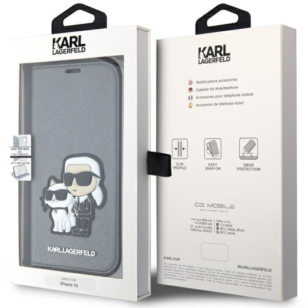 Калъф Karl Lagerfeld KLBKP14SSANKCPG за iPhone 14