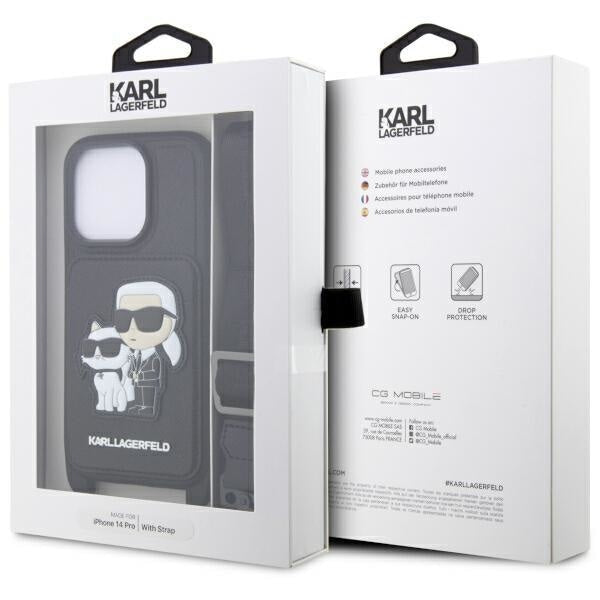 Кейс Karl Lagerfeld KLHCP14LCSAKCPMK за iPhone 14 Pro