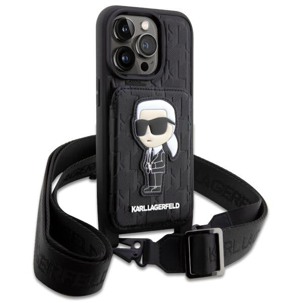 Кейс Karl Lagerfeld KLHCP14LCSAKHPKK за iPhone 14 Pro