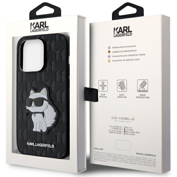 Кейс Karl Lagerfeld KLHCP14LSAKHPCK за iPhone 14 Pro