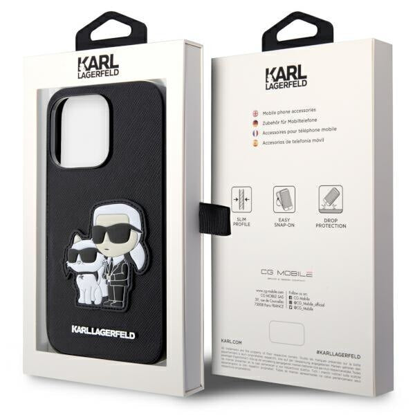 Кейс Karl Lagerfeld KLHCP14LSANKCPK за iPhone 14 Pro