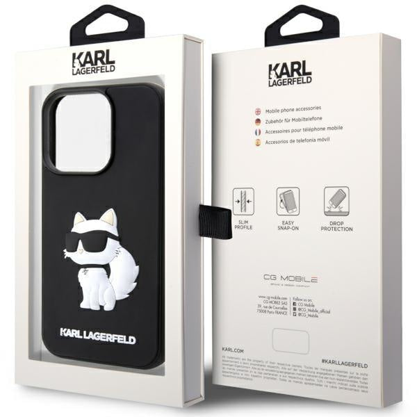 Кейс Karl Lagerfeld KLHCP14X3DRKHNK за iPhone 14 Pro