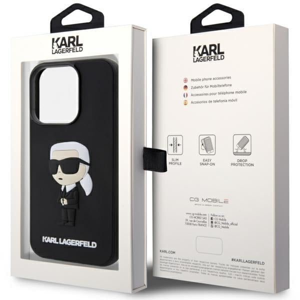 Кейс Karl Lagerfeld KLHCP14X3DRKINK за iPhone 14 Pro