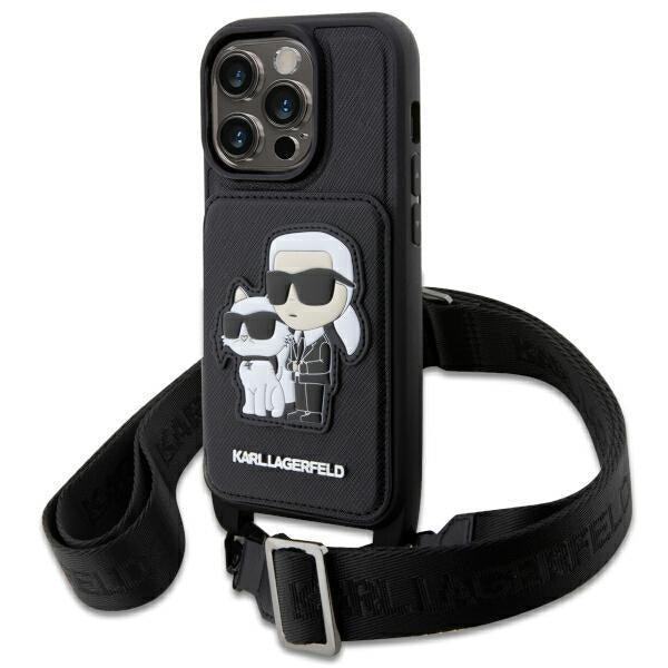 Кейс Karl Lagerfeld KLHCP14XCSAKCPMK за iPhone 14 Pro