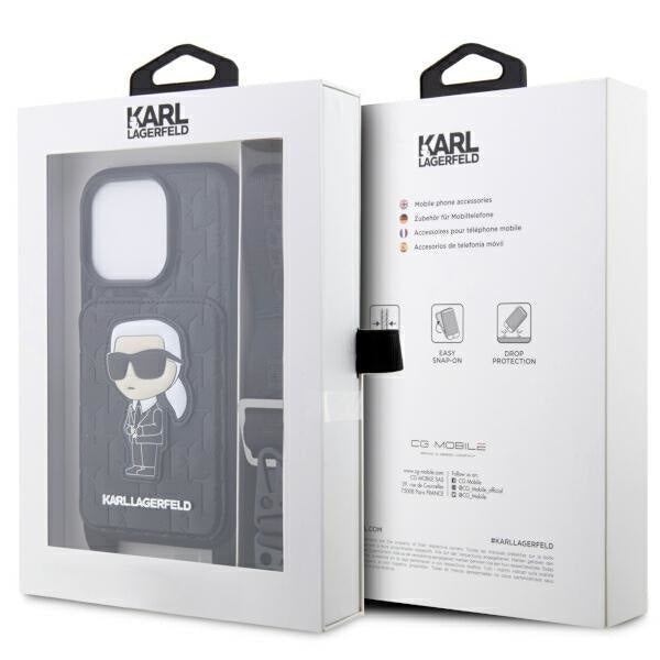 Кейс Karl Lagerfeld KLHCP14XCSAKHPKK за iPhone 14 Pro