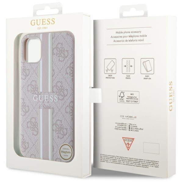 Кейс Guess GUHMN61P4RPSP за iPhone 11 / Xr розов