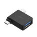 Адаптер Ugreen 2в1 OTG USB(A) 3.0 към USB - C micro - USB