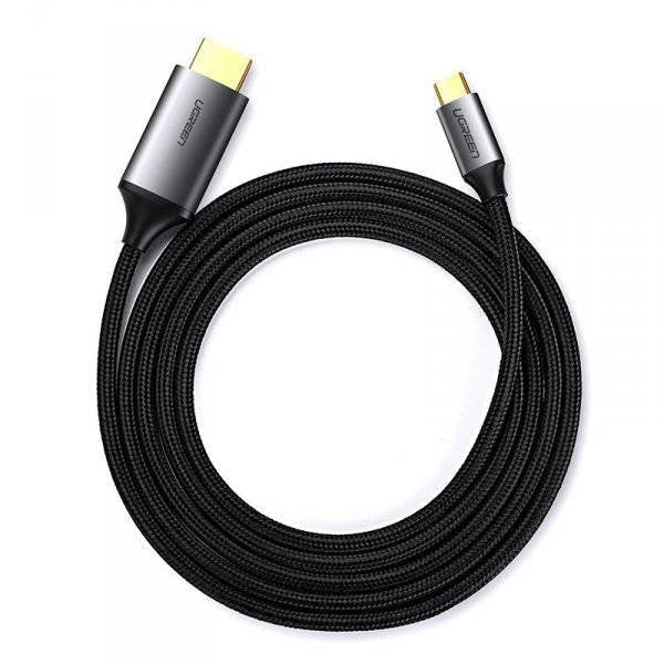 UGREEN Кабел USB - C към HDMI 4K UHD 1.5m (черен)