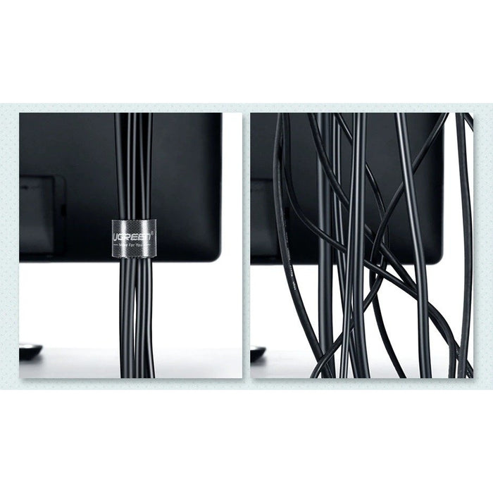 Органайзер за кабели UGREEN (велкро) 5m (черен)
