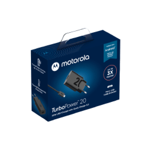 Адаптер MOTOROLA TurboPower 20W USB - A с 1m USB