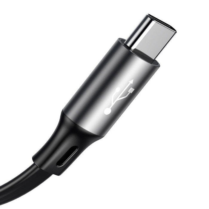 Kабел 3в1 Baseus Rapid USB към Type - C / Lightning