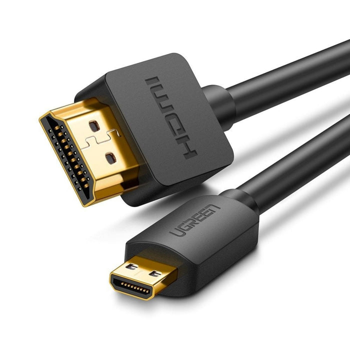 UGREEN Micro HDMI - кабел 4K 3D 2m (черен)