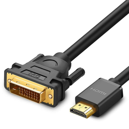 Кабел UGREEN HD106 HDMI към DVI 3m черен