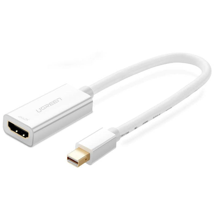 Адаптер UGREEN MD112 Mini DisplayPort към HDMI 4K бял