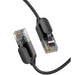 UGREEN NW122 Ethernet кабел RJ45 Cat.6A UTP 0.5m (черен)