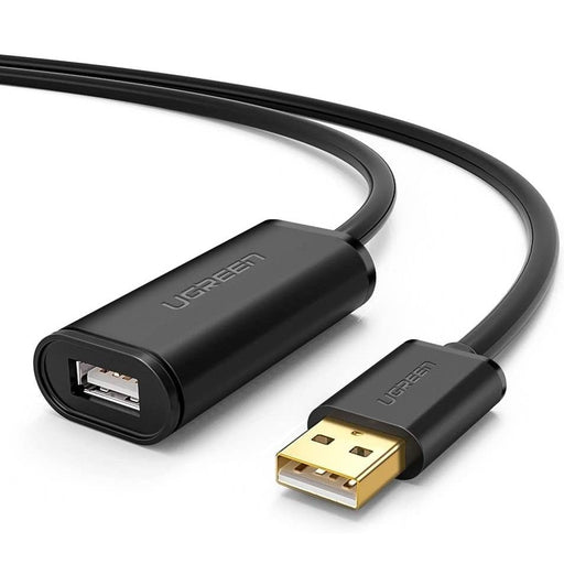 UGREEN US121 USB 2.0 удължител активен 25m (черен)