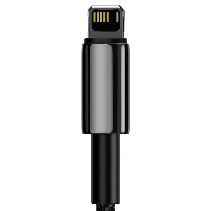 Кабел Baseus Tungsten Gold USB към Lightning 2.4A 1m черен