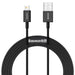 Кабел Baseus Superior Series USB към Lightning 2.4A 2m черен