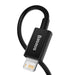 Кабел Baseus Superior Series USB към Lightning 2.4A 2m черен