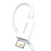 Кабел Baseus Superior Series USB към Lightning 2.4A 2m бял