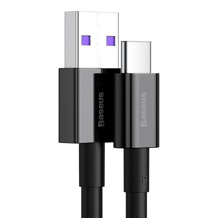 Кабел Baseus Superior Series USB към USB - C 66W 1m черен