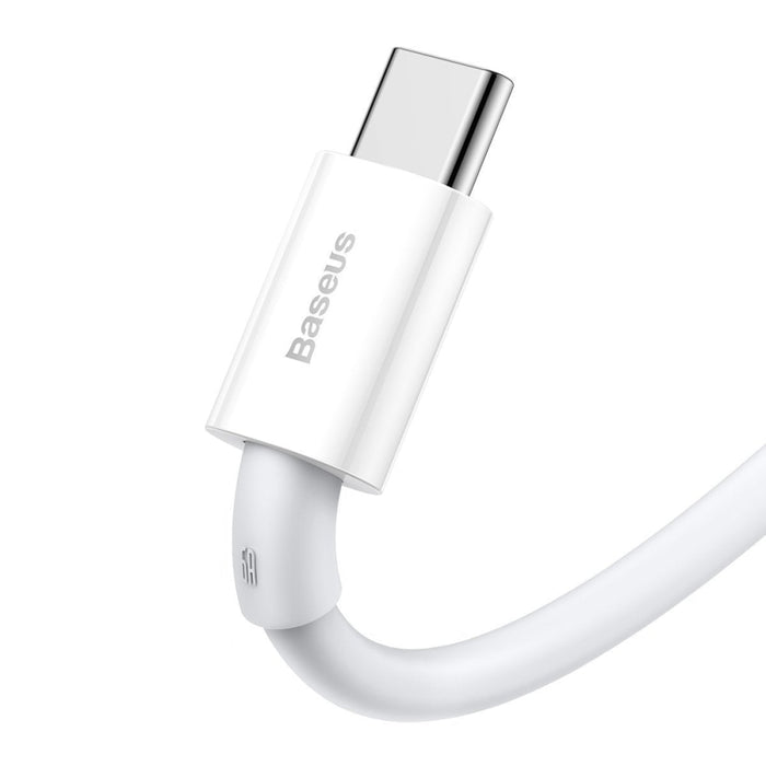 Кабел Baseus Superior Series USB към USB - C 66W 2m бял