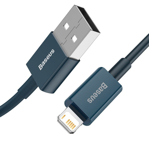 Кабел Baseus Superior Series USB към Lightning 2.4A 2m син