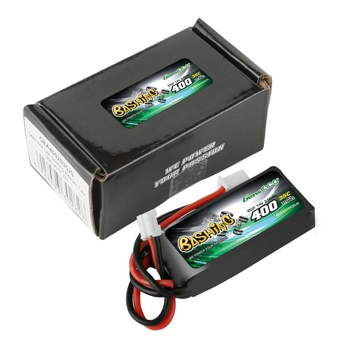 Батерия Gens Ace 400mAh 7.4V 35C 2S1P LiPo