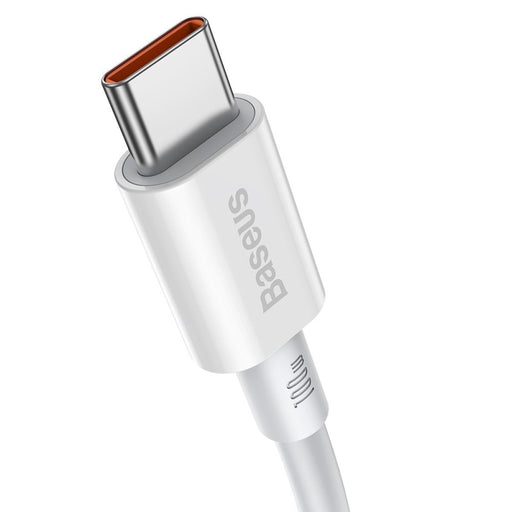 Кабел Baseus Superior Series USB - C към 100W 2m бял