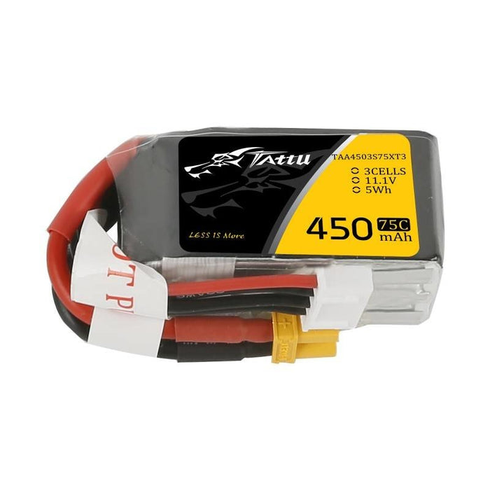 Батерия Tattu 450mAh 11,1V 75C 3S1P