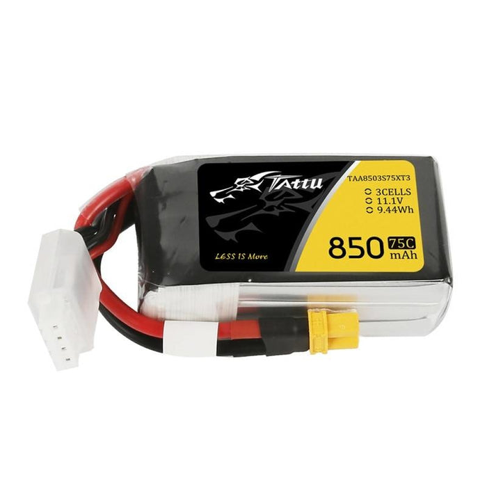 Акумулаторна батерия 850mAh 11.1V 75C 3S1P Конектор XT30