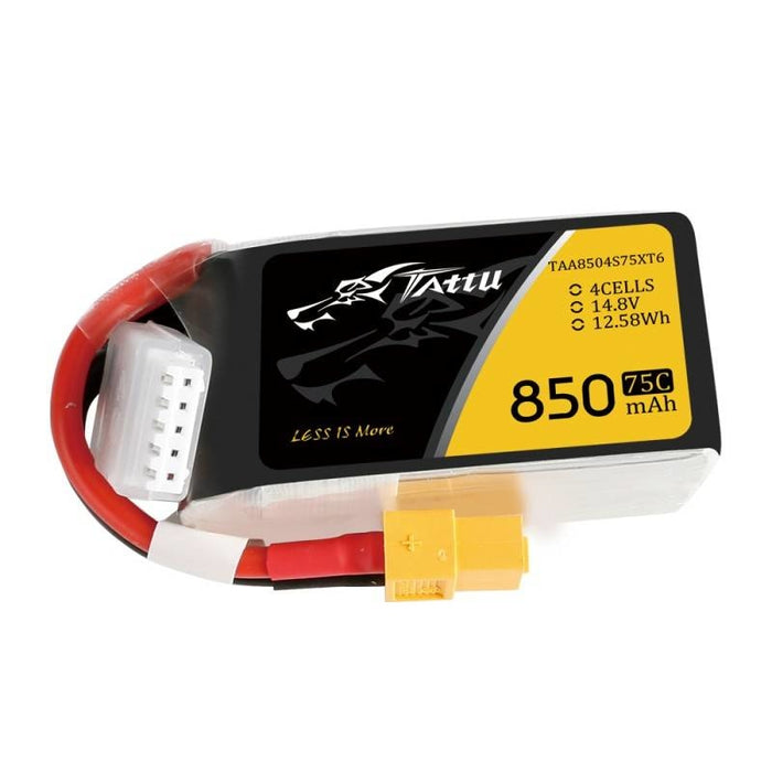 Батерия Tattu 850mAh 14,8V 75C 4S1P XT60