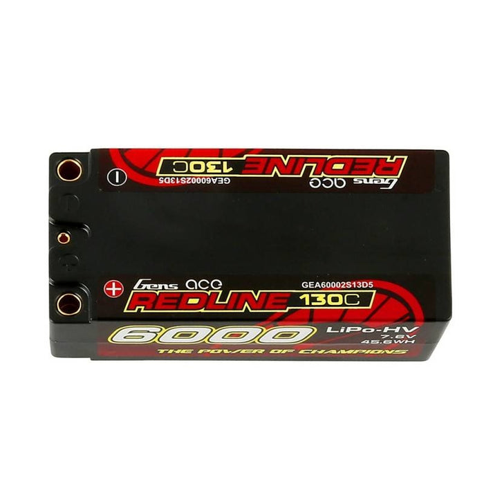 Батерия Gens Ace Redline 6000mAh 7,6V 130C 2S2P