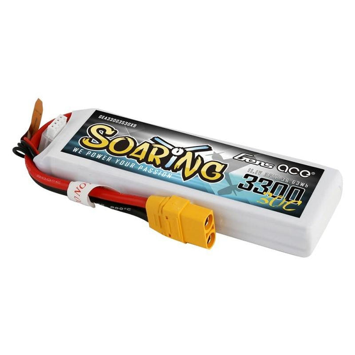 Батерия Gens Ace Soaring 3300mAh 11.1V 30C 3S1P XT90