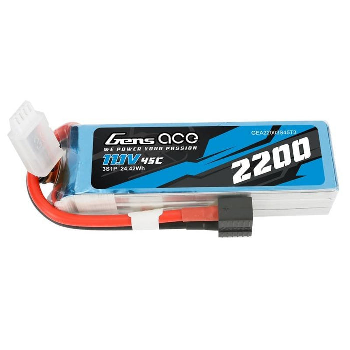 Батерия Gens Ace Soaring 2200mAh 11.1V 45C 3S1P