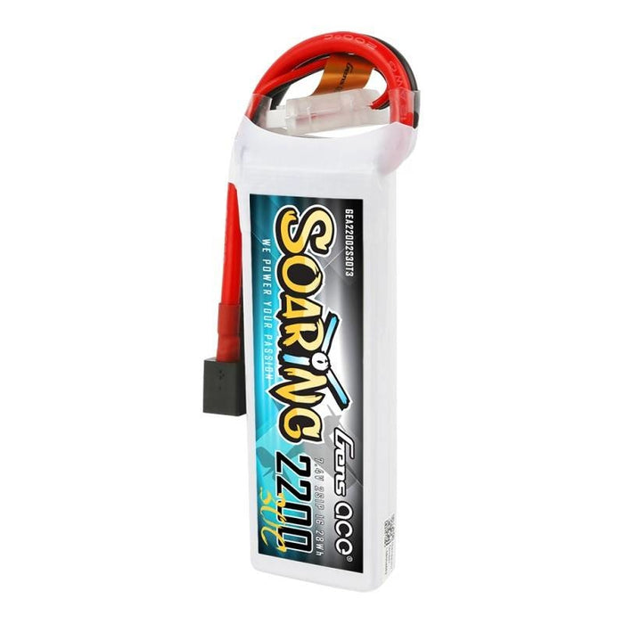 Батерия Gens Ace Soaring 2200mAh 7.4V 30C 2S1P