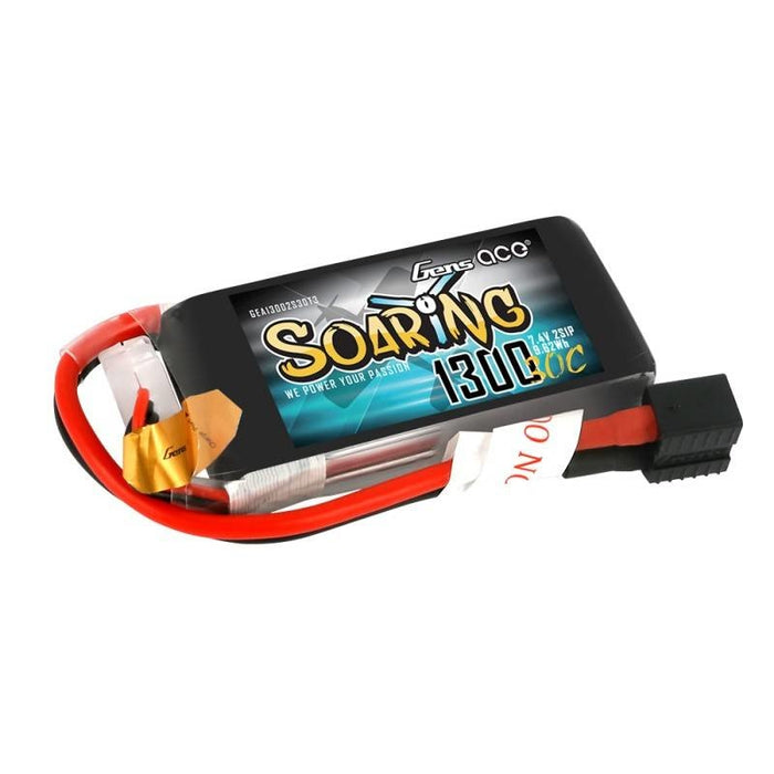 Батерия Gens Ace Soaring 1300mAh 7.4V 30C 2S1P