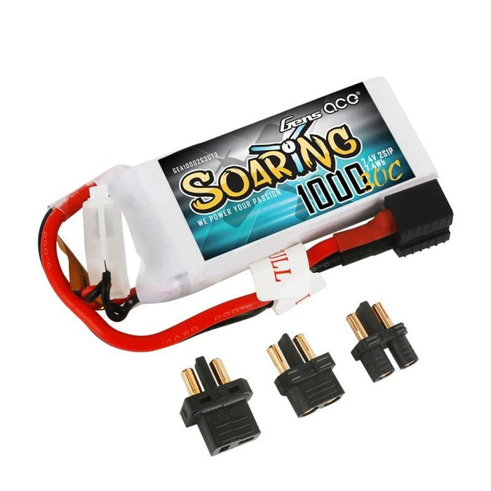 Батерия Gens Ace Soaring 1000mAh 7.4V 30C 2S1P