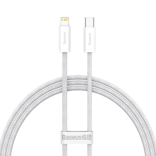 Кабел Baseus Dynamic USB - C към Lightning 23W 1m бял