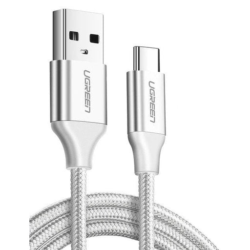 Кабел UGREEN US288 USB към USB - C 3m бял