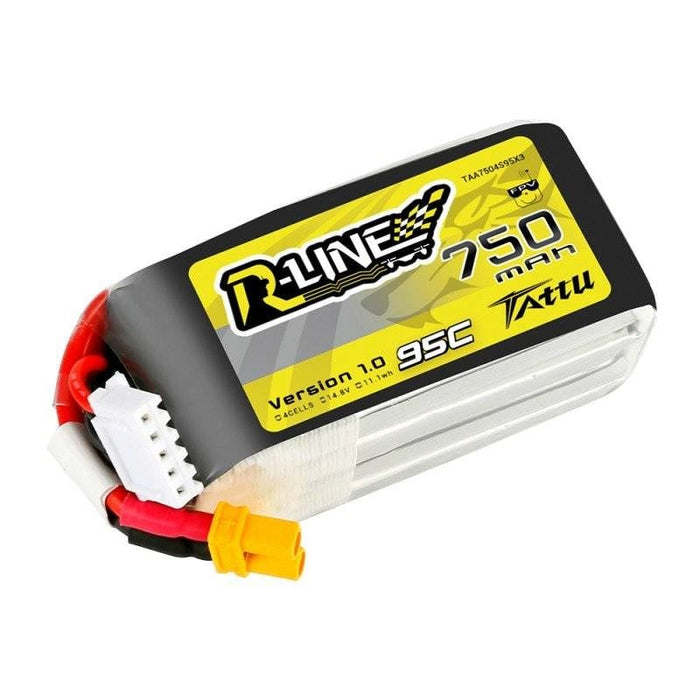 Батерия Tattu R - Line 750mAh 14.8V 95C 4S1P JST - XHR