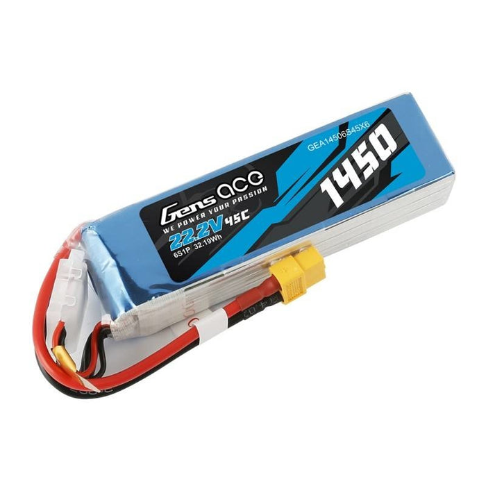 Батерия Gens Ace 1450mAh 22.2V 45C 6S1P