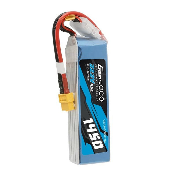 Батерия Gens Ace 1450mAh 22.2V 45C 6S1P